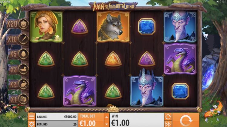 Ivan and the Immortal King (Quickspin)